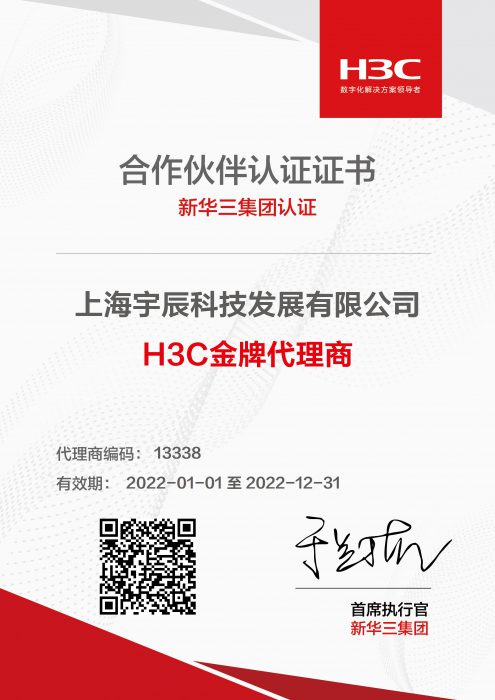 H3C Gold 2022